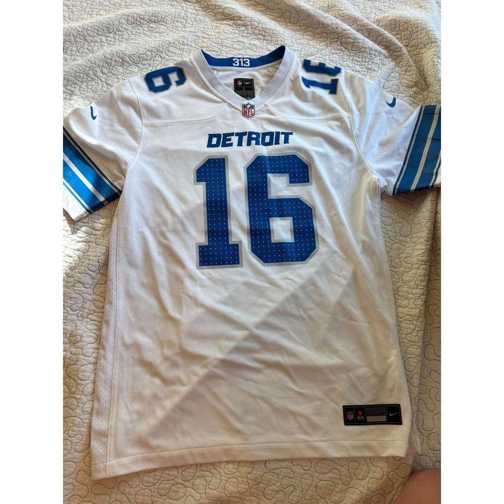 Nike Detroit Lions Jared Goff 16 NFL Jersey Mens Large NWOT